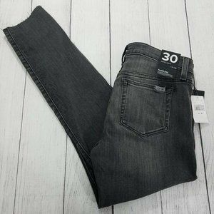 Joe's Jeans Womens Raw Hem Skinny Ankle Jeans sz 30 STAIN READ